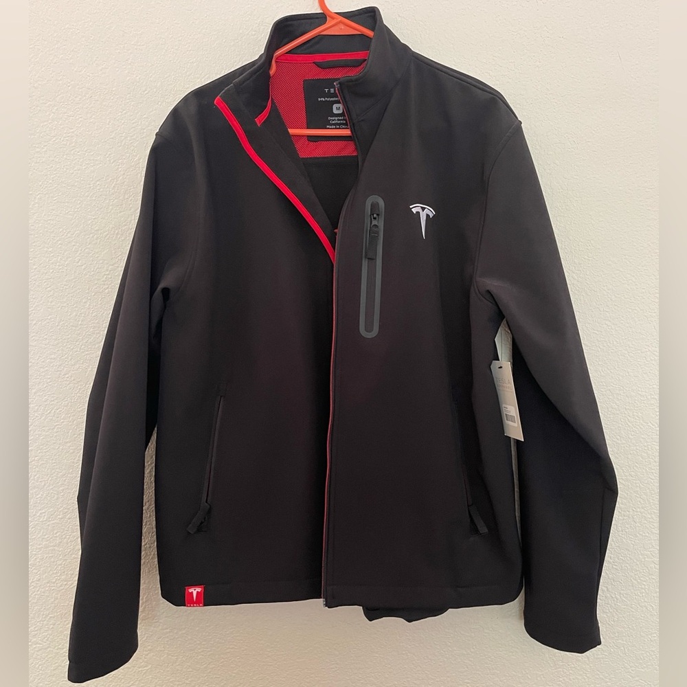 NWT MENS TESLA APPAREL NEW CORP JACKET